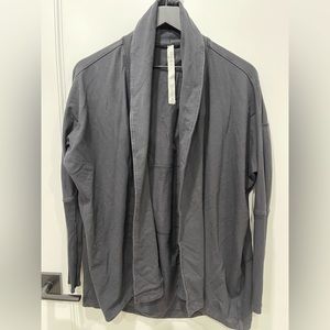 Black lulu lemon cardigan, size 2